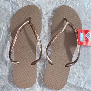 Havaianas Flip Flop Champagne Color Size 41/42 11/12